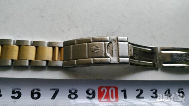 Метален браслет ROLEX, снимка 3 - Каишки за часовници - 32783102