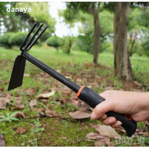 2603 Комбинирана ръчна мотичка с 3 зъба градински инструмент за разкопаване