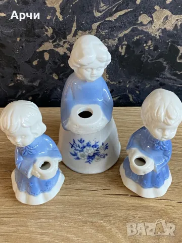 Порцеланови светника, снимка 2 - Антикварни и старинни предмети - 49702520