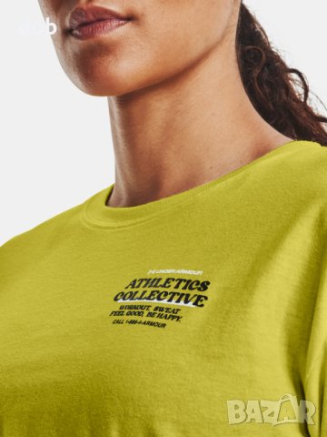 дамска тениска Under Armour оригинал BYM SS T Ld99, снимка 5 - Тениски - 43947217