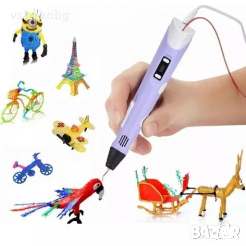 3D писалка, Дигитален дисплей, Регулируема температура, снимка 1