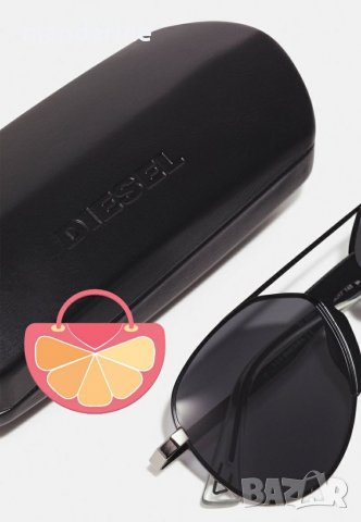 DIESEL 🍊 Оригинален нов калъф за слънчеви очила – кутия