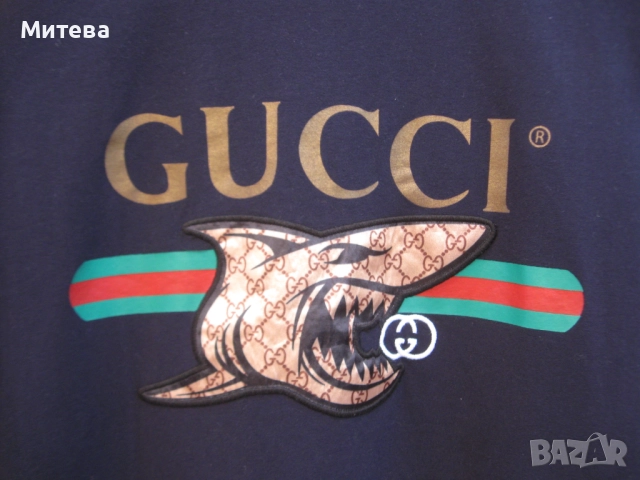 Gucci памучна тениска М размер