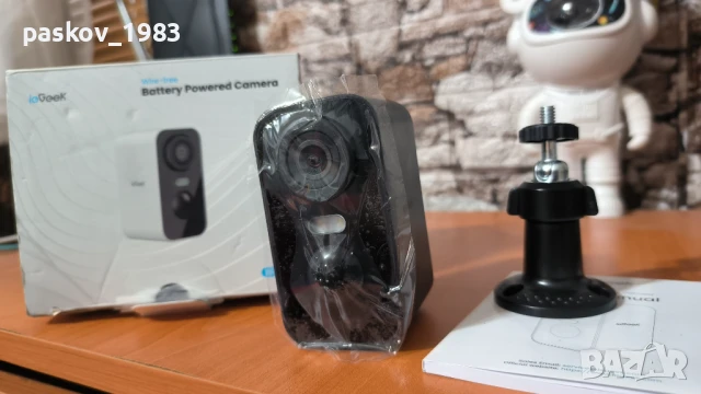 Нова Безжична 2К камера , снимка 3 - IP камери - 51032877