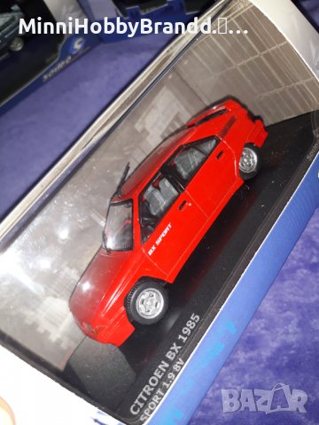 BMW E 39 M5 2003 5.0 V8 32V., CITROEN BX 1985 sport 1.9 8V. top top  top  1.43  Solido.!, снимка 2 - Колекции - 38189538