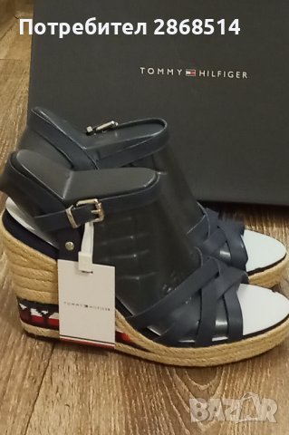 Нови дамски еспадрили Tommy Hilfiger, номер 39 , снимка 5 - Дамски ежедневни обувки - 42879032