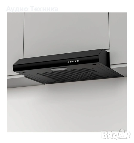 Абсорбатор FIREGAS 3 нива на мощност, LED осветление, Миещ се филтър, 60 см, Лесен монтаж, Клас B,, снимка 2 - Влагоабсорбатори и влагоуловители - 53294095