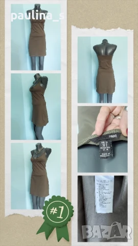 Четири различни броя / Памучна зелена рокля "S'Oliver", "H&M", " GanJana" , снимка 6 - Рокли - 14642612