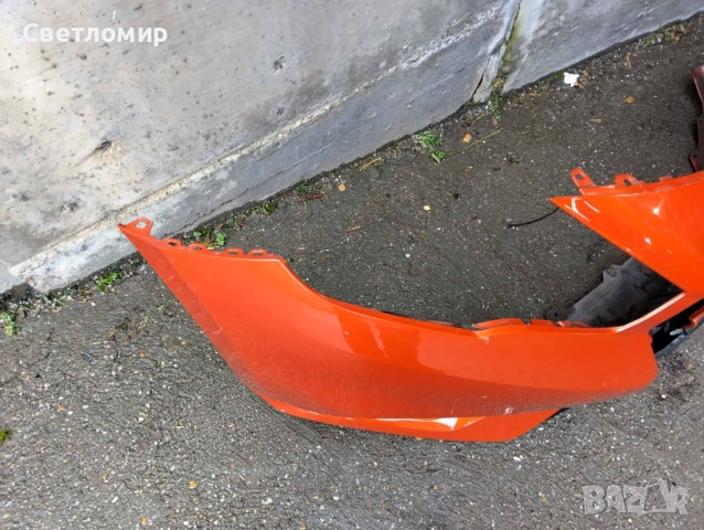 Предна броня Nissan Micra K14, снимка 5 - Части - 53512645