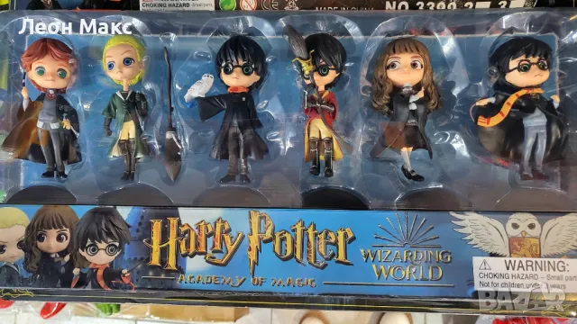 Фигурки Хари Потър 6 в комплект 9см, снимка 3 - Фигурки - 48434590