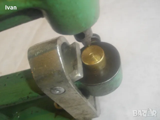 РЪЧНА ВИНТОВА ПРЕСА ПЕРФОРИРАНЕ НА КОЖА ЩАНЦОВАНЕ ЩАМПОВАНЕ КОЛАНИ АКСЕСОАРИ НЕМСКА СТАРО КАЧЕСТВО, снимка 6 - Други инструменти - 49689795