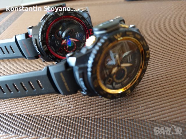 SMAEL 1531 мъжки спортен часовник червен и жълт, снимка 7 - Мъжки - 43582289