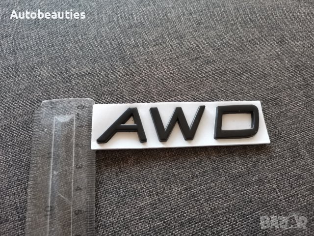 черно лого Volvo AWD, снимка 3 - Аксесоари и консумативи - 37244130