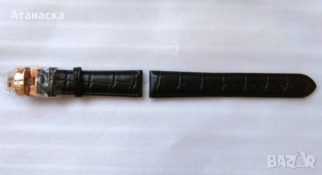 DANIEL STEIGER - чисто нова каишка от естествена кожа с двойна закопчалка , широчина 20 мм, снимка 3 - Каишки за часовници - 25700521