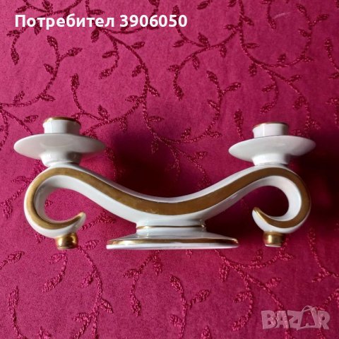 Антикварен свещник , снимка 4 - Антикварни и старинни предмети - 43988465