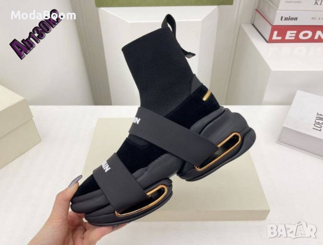 🖤🤩Balenciaga черни модерни дамски обувки тип чорап🤩🖤, снимка 3 - Маратонки - 43771144