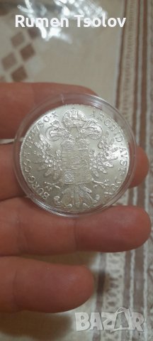 Сребърен Талер 1780 год Мария Тереза Рестрайк на Австрийския монетен двор, снимка 6 - Нумизматика и бонистика - 36896372