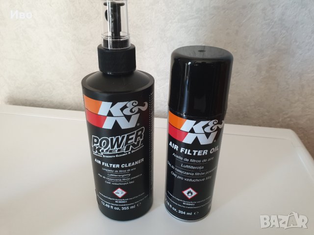 К&N комплект за почистване  на спортни филтри , снимка 2 - Аксесоари и консумативи - 28897230