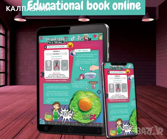 Образователна игра - Лаборатория за шеги: Станете Tik Tok звезда Science4you 80004343, снимка 9 - Игри и пъзели - 49109882