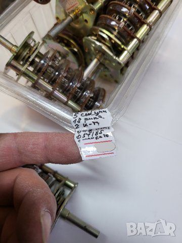 Немски галетен превключвател, галетен ключ - 5 секции;0+8пол.18кр.2к-та. ф54х85 мм, снимка 2 - Друга електроника - 39626068