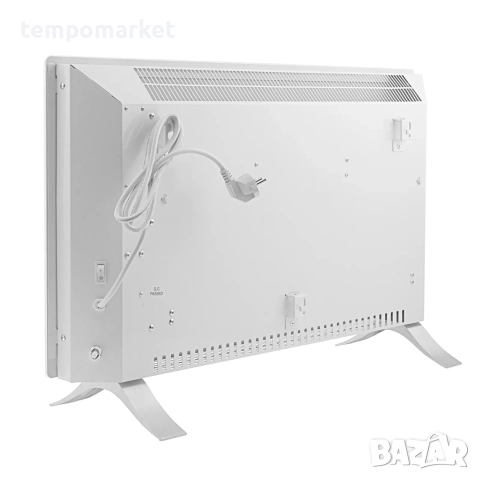 Конвектор 2000 W стъкло, Wi-Fi, тъч скрийн, цифров термостат, DENZEL - 3 години гаранция, снимка 2 - Друга електроника - 52437574