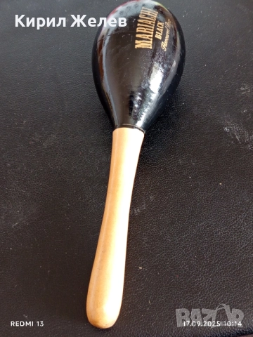 Марака MARIACHI BLACK ударен музикален инструмент за КОЛЕКЦИЯ 51067, снимка 4 - Други ценни предмети - 51741255