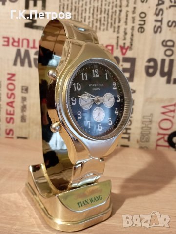 Настолен кварцов часовник, снимка 7 - Други - 44030196