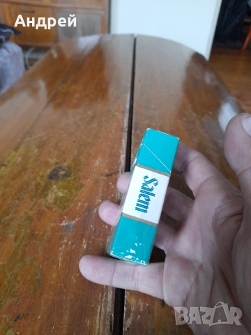 Кутия от цигари Salem, снимка 2 - Колекции - 52940385