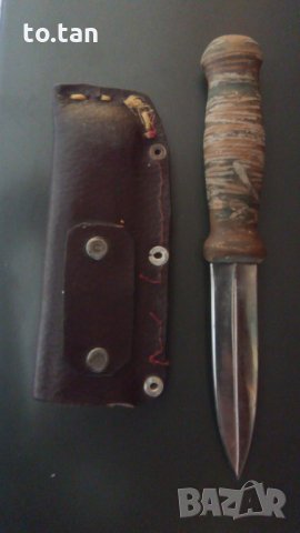 Ръчно направен двуостър нож, снимка 6 - Ножове - 28370295