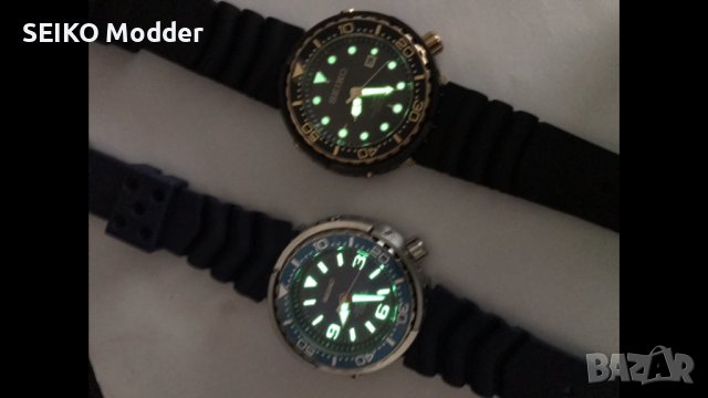 Seiko Tuna Diver quartz Mod , снимка 3 - Мъжки - 43965912