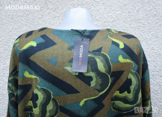 8XL Нова блуза Mia Moda , снимка 6 - Блузи с дълъг ръкав и пуловери - 38675006