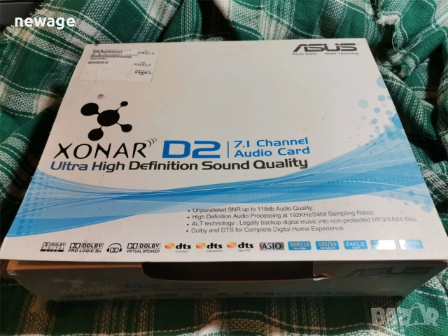 🎧 ASUS Xonar D2/PM/A – качествен звук от златната ера на звуковите карти 🎧, снимка 4 - Други - 52257757