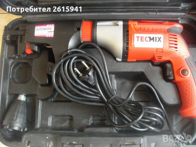 TEMIX MTX TBS 550-Електрическа Нова Отвертка За Сухо Стоителство-Винтов Магазин, снимка 3 - Отвертки - 33016742