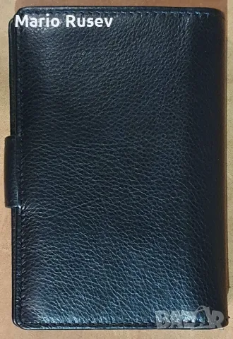 Луксозен  LEAS портфейл от естествена кожа, унисекс, снимка 3 - Портфейли, портмонета - 48408451