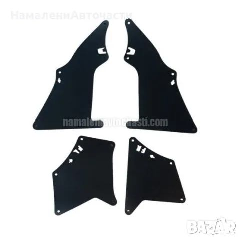 Гумени подкалници Toyota Land Cruiser 120 комплект