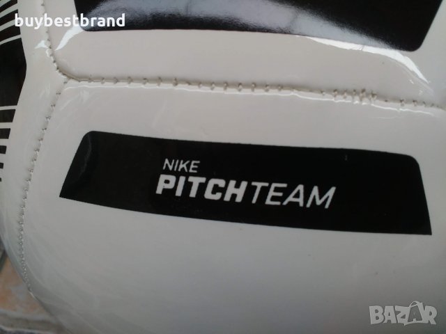 Nike Pitch Team White Оригинална Топка размер 4, снимка 4 - Футбол - 28871446