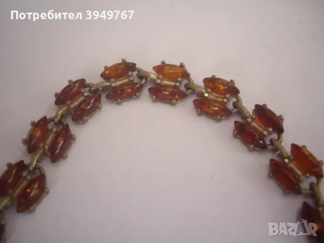 Стара интересна  гривна., снимка 3 - Гривни - 47393763