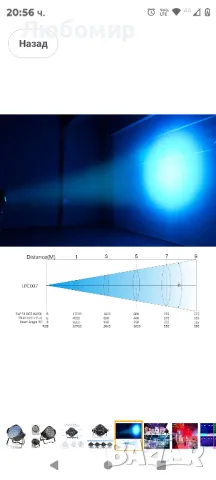 BETOPPER Звуково активирани DJ DMX светлини, 54 x 3W LED Par светлини RGB DMX, DJ Par светлини

, снимка 3 - Други - 48540659