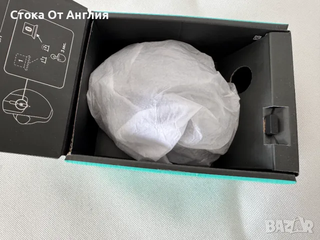 Мишка - Logitech Mx Ergo Graphite (910-005179), снимка 6 - Клавиатури и мишки - 49975299