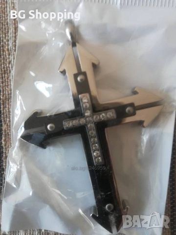 Сребърни и златни кръстчета, снимка 5 - Колиета, медальони, синджири - 51957679