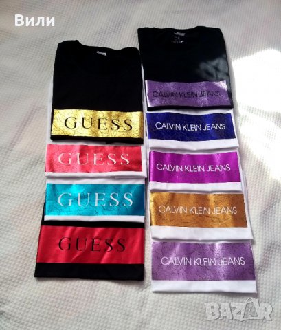 Guess и Calvin Klein Нови Топ  Модели 2020, снимка 1 - Тениски - 28180610