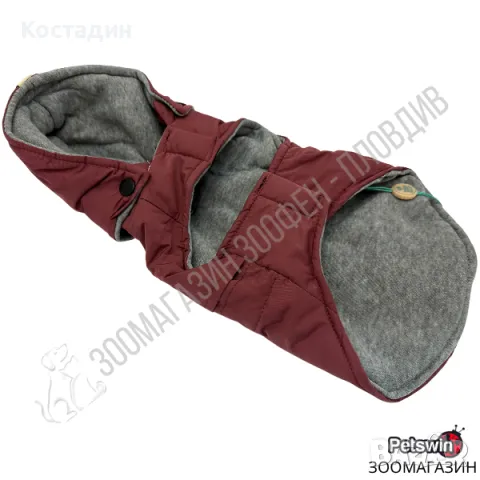 Яке за Куче/Коте - с Качулка - 7 размера - Trendy - Червена разцветка - Freedog, снимка 2 - За кучета - 47941779