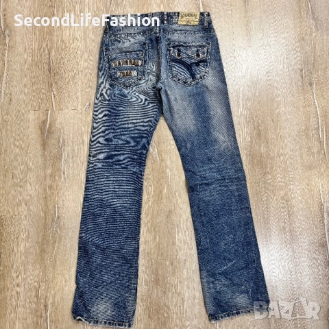 Мъжки дънки Kaporal 5 Baltimor, размер W30 L32 сини прави, снимка 8 - Дънки - 53253213