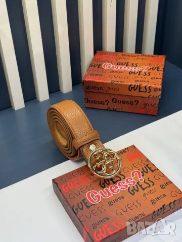колани от естествена кожа в кутия guess , снимка 2 - Колани - 50383439