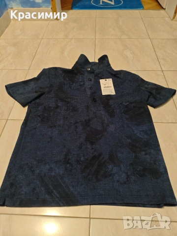 Поло блуза Zara (нова с етикет), снимка 2 - Тениски - 53584977