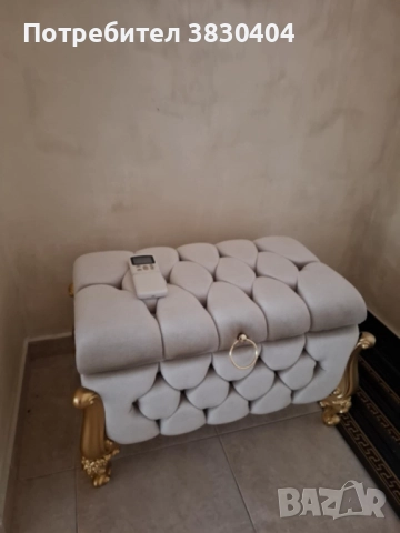 Табуретка тип кутияза бижута., снимка 3 - Дивани и мека мебел - 52433882