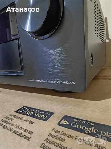 Denon AVR X 4200 W ресийвър усилвател за домашно кино с дистанционно и микрофон за калибриране , снимка 12 - Ресийвъри, усилватели, смесителни пултове - 52484642