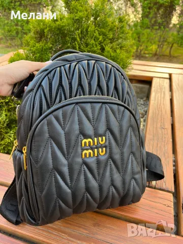 Нова Раница Miu miu , снимка 4 - Раници - 50154800
