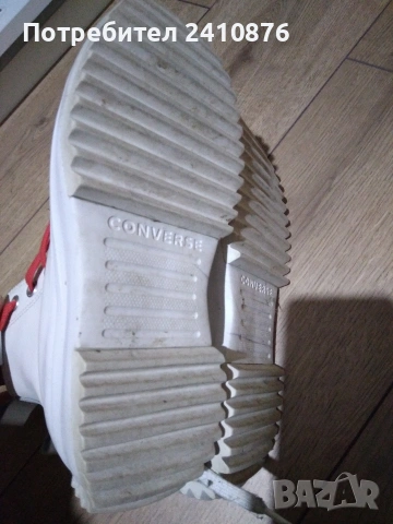Converse бели кецове , снимка 7 - Кецове - 53055606