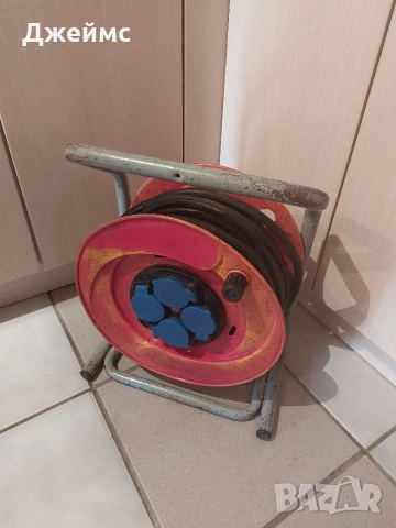 Удължител немски разклонител със 4 гнезда, снимка 2 - Други инструменти - 53035232